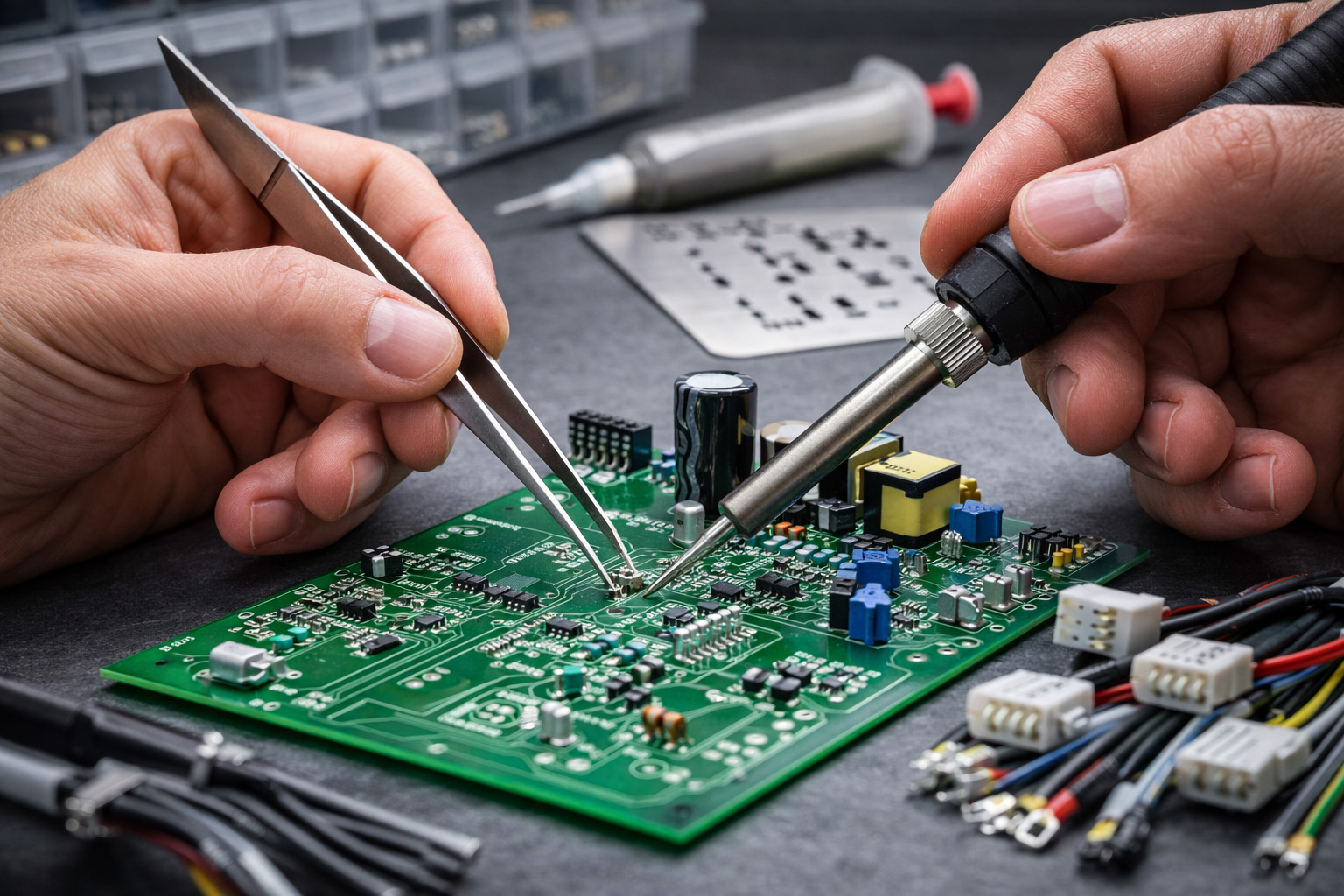 Монтаж печатных плат